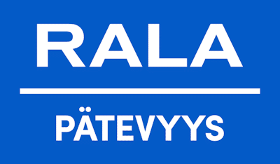 RALA-pätevyys.